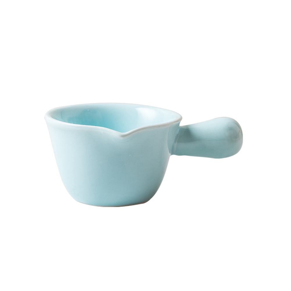 Ceramic Milk Pan Cooking Pot 70ML Mini Ceramic Cookware Casserole Food