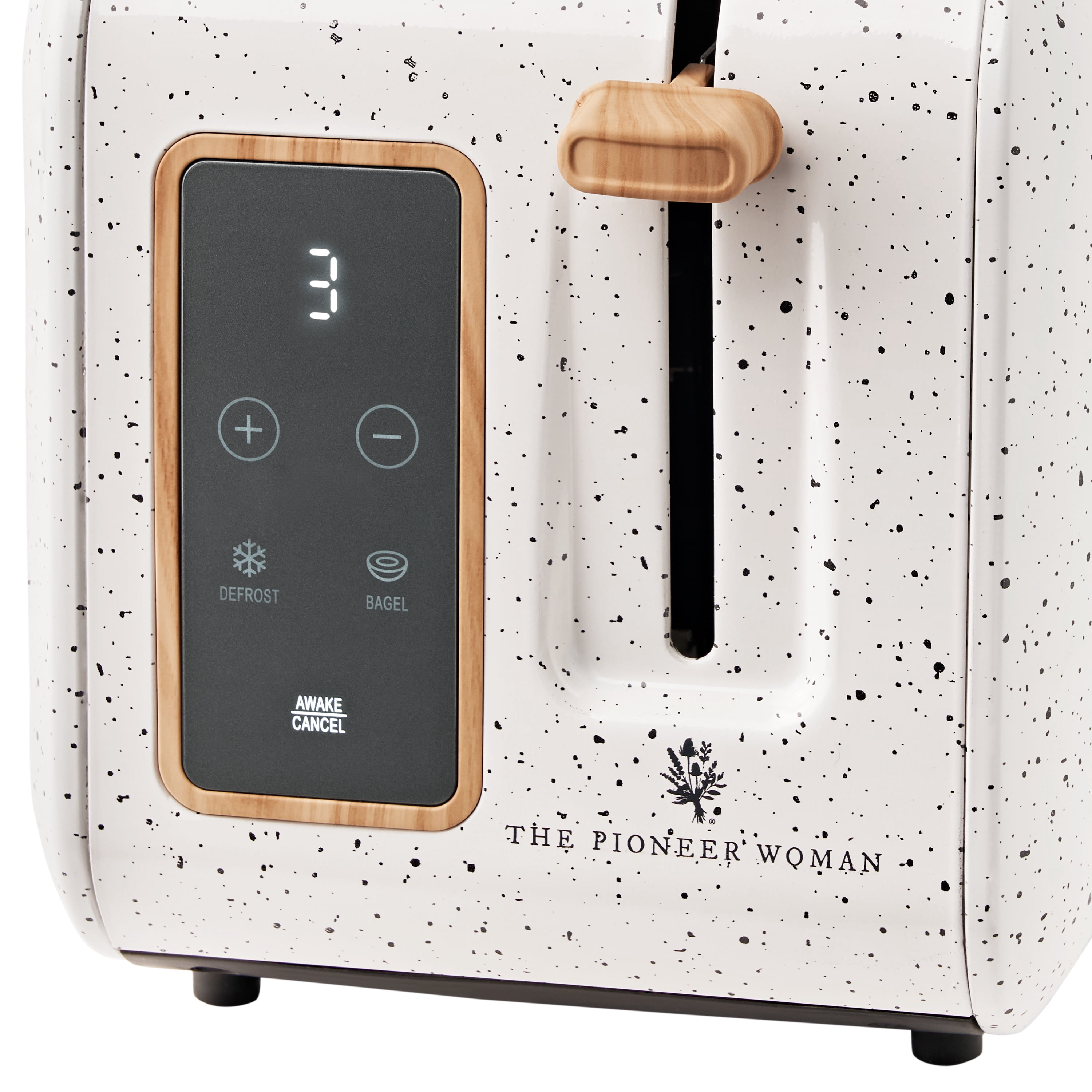 The Pioneer Woman Digital 2-Slice Toaster with Digital Display