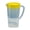 Yellow, variant on Hecnuo,81oz Plastic Pitcher with Lid,Large Water Jug for Lemonade,for Drinking Coffee From A Large Ceramic Stoneware Mug with A Big Stylish Handle