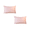 Pink, variant on 2Pcs Gingham Pillowcases Standard Size Pillow Plaid Pillowcases, Grid Checkered Gingham Washed Cotton Pillow Covers with Envelope Closure, Soft & Durable (29''x19'',Yellow)