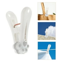 WHAMVOX 12pcs Plastic Clothes Pins Laundry Clips Clothespins 2 Inch Small Clothes Pins For Hanging Clothes Drying Line Pegs For Kitchen