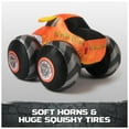thumbnail image 5 of Monster Jam El Toro Loco Plush Truck with Sound Effects, Plush Toy for Ages 3 and Up, 7”, 5 of 7