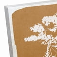 thumbnail image 5 of Creative Products Orange Distressed Flower Silhouette 11x14 Canvas Wall Art, 5 of 5