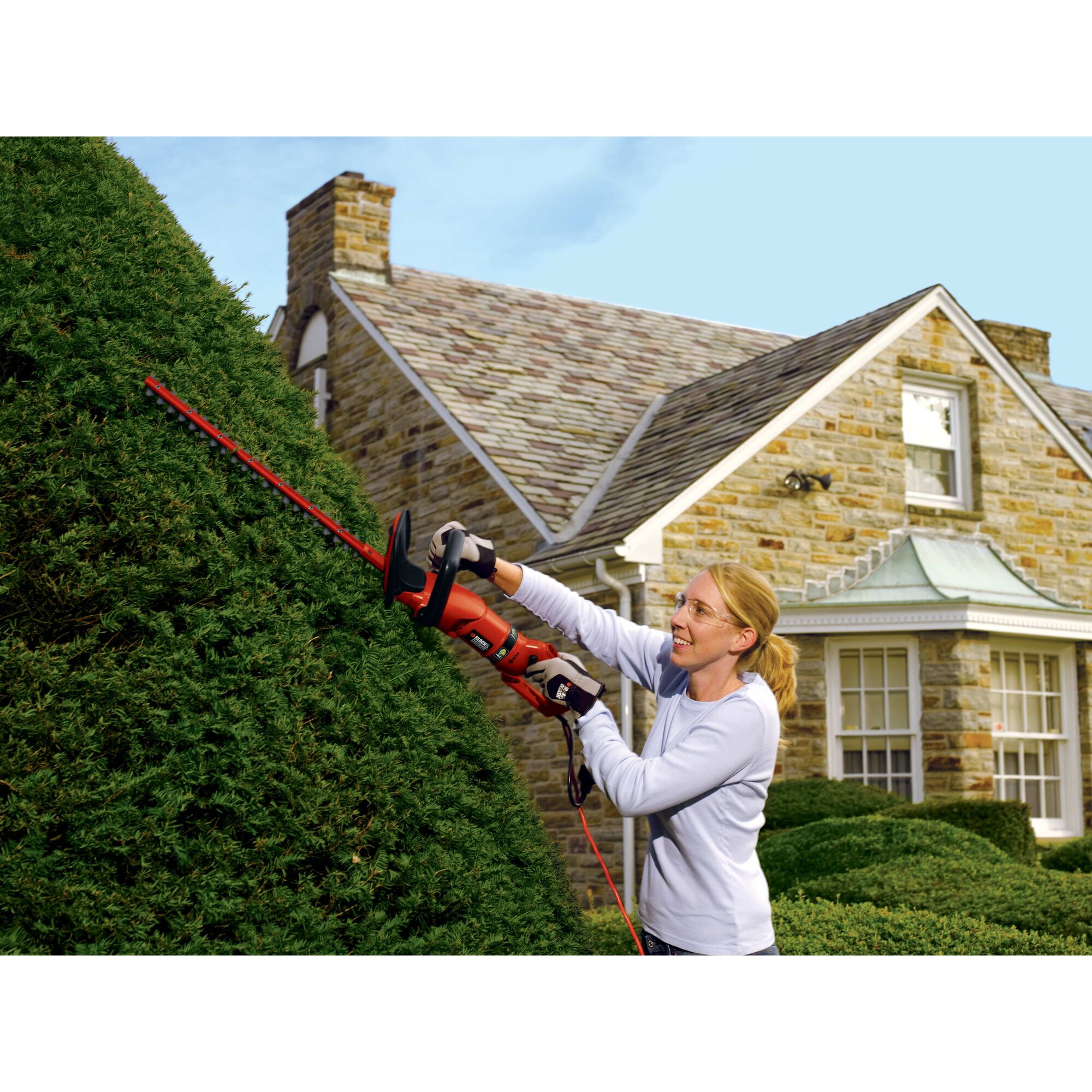Black & Decker HH2455 24-inch HedgeHog Dual-action Blade Hedge Trimmer
