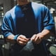 thumbnail image 4 of Camisetas de algodón de manga corta para hombre, ropa para correr, entrenamiento, Fitness, holgadas, de talla grande, informales, a la moda, de verano, nuevas, 4 of 4
