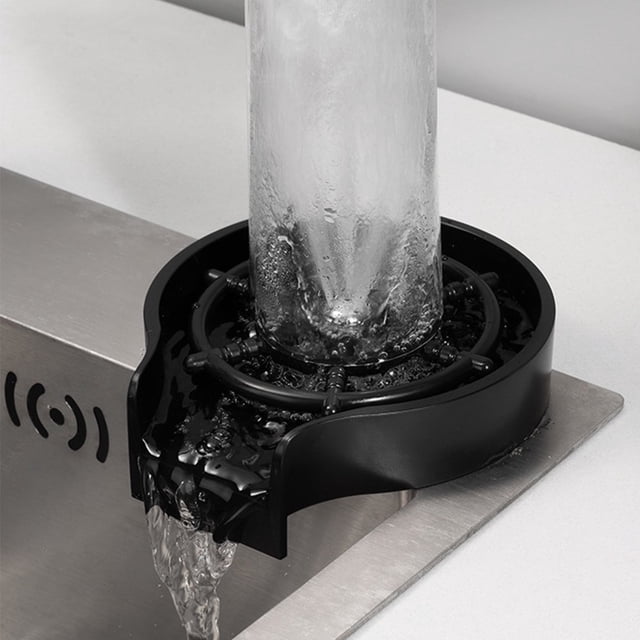 Glass Rinser Automatic Multi-Angle Glass Rinser with tee joint and water pipe Cup Cleaner Cleaning tool for Home Bar Restaurants