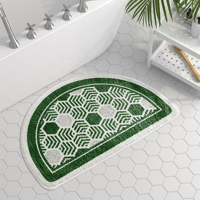 Half Circle Door Mat Stylish Half Round Area Rug for Home Decor