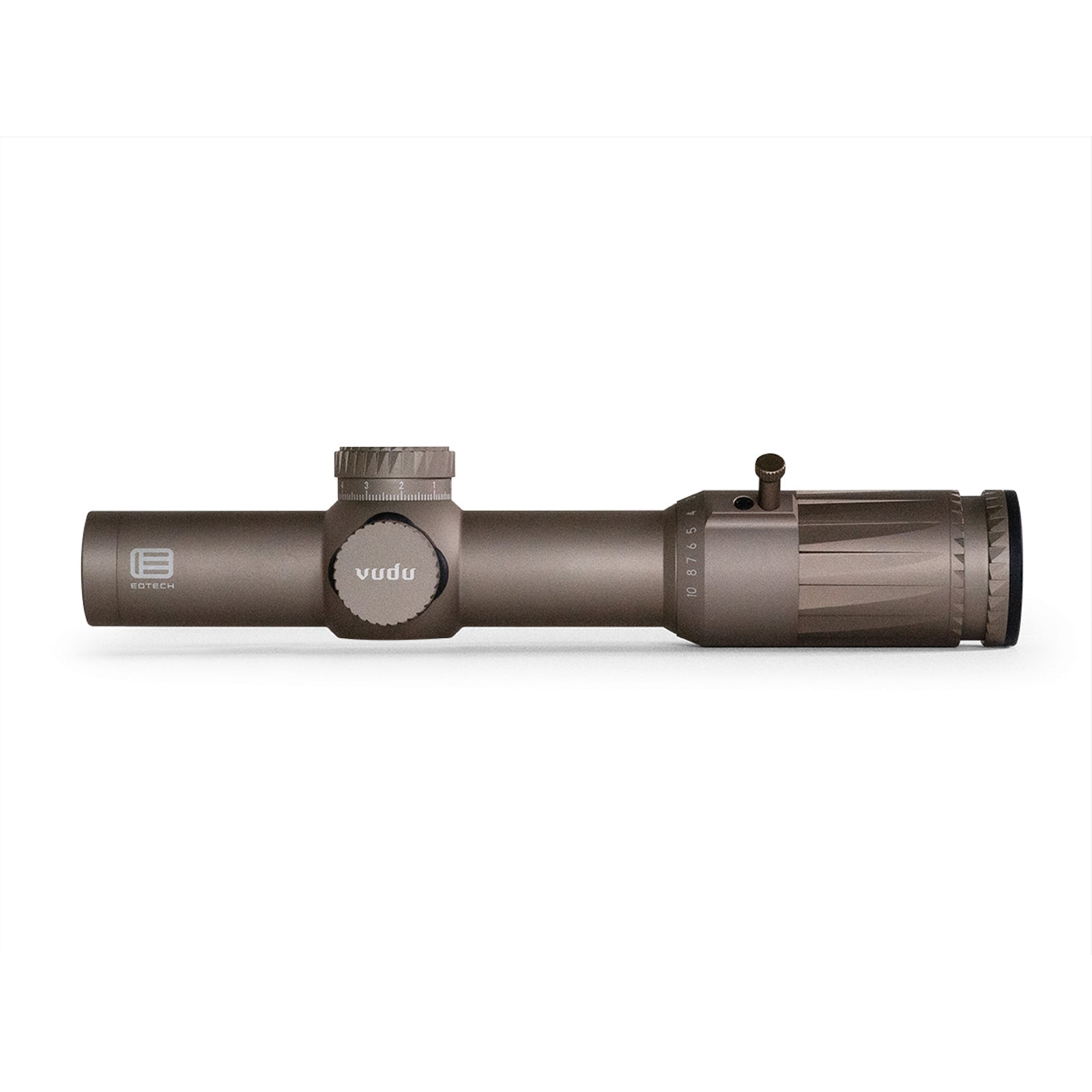 EOTECH VUDU 1-10x28 FFP Tan Riflescope SR5 Reticle MRAD with Daylight Bright Dot - VDU1-10SR5DFTAN Sights