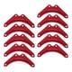thumbnail image 4 of 10 láminas de fijación de refuerzo para escalera de tijera, fijación universal, triángulo resistente Rojo, 4 of 9