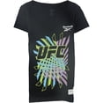 thumbnail image 1 of Reebok Womens UFC Graphic T-Shirt black XS, 1 of 3