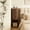 B-Brown-1PCS, variant on Fluted Narrow Nightstand with 2 Drawers,Slim Wooden Bedside Table for Bedroom,Walnut