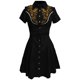 thumbnail image 1 of Vestido camisero MARSVOVO 2025 estilo vaquero occidental para mujer, 1 of 3