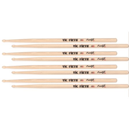 Vic Firth Freestyle 5B Bundle w/ Essentials Red Dot Stick Bag