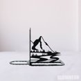 thumbnail image 3 of Glowneon Custom Mountain Peak Book Ends, Mountain Bookend Table Decor, 3 of 5