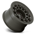 thumbnail image 2 of Black Rhino Cast Aluminum Wheel BR004 17x8 5x4.5 OD-GRN 38mm, BR004EX17801238, 2 of 3