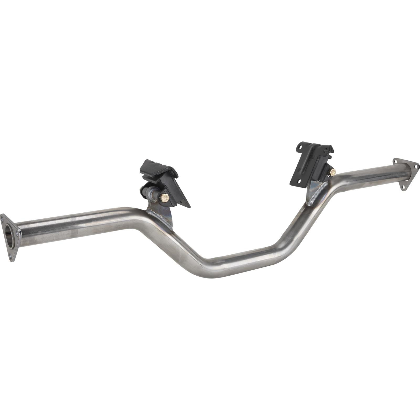 SBC Small Block Chevy V8 Engine Crossmember Motor Mount Kit: Heavy-Wall 1 3/4" Tubing, MIG Welded, Fits Frames Up to 39" Wide, Rubber Mounts with Abrasion Resistance and Aging Stability