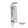 thumbnail image 3 of tooloflife 1/2/6/10 Pcs Stainless Steel Spring Latch Spring Loaded Latch Pin for Stable Doors Gates Left/Right Silver, 3 of 5