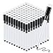 thumbnail image 3 of RETON Marqueurs Magnétiques Réinscriptibles à Séchage Rapide pour Tableau Blanc avec Capuchon Effaceur (100 Pcs, Noir), 3 of 4