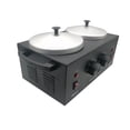 thumbnail image 3 of Electric Double Depilatory Wax Melting Heater Machine for Hair Removal SPA ,Fast Heating, 3 of 7
