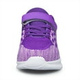 thumbnail image 5 of YHOON Kids Shoes Girls Sneakers Running Shoes Slip on Sports Fitness Shoes Purple Toddler Size 9, 5 of 6