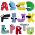thumbnail image 2 of Alphabet Lore Plush Toys Anime Doll Kawaii 26 English Letters Stuffed Toys Kids Enlightenment Montessori Plush Toy Doll Gifts J, 2 of 6