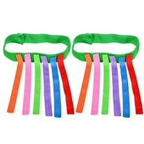 Pretyzoom 2Pcs Assorted Color Straps Social Ability Development Outdoor Toddler Toys
