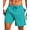 Mint Green, variant on Men's Swim Trunks with Compression Liner, Summer Quick Dry Beach Drawstring Board Shorts，5" Inseam Swimwear Swimsuit Swimming Shorts for Men(M, Mint Green)