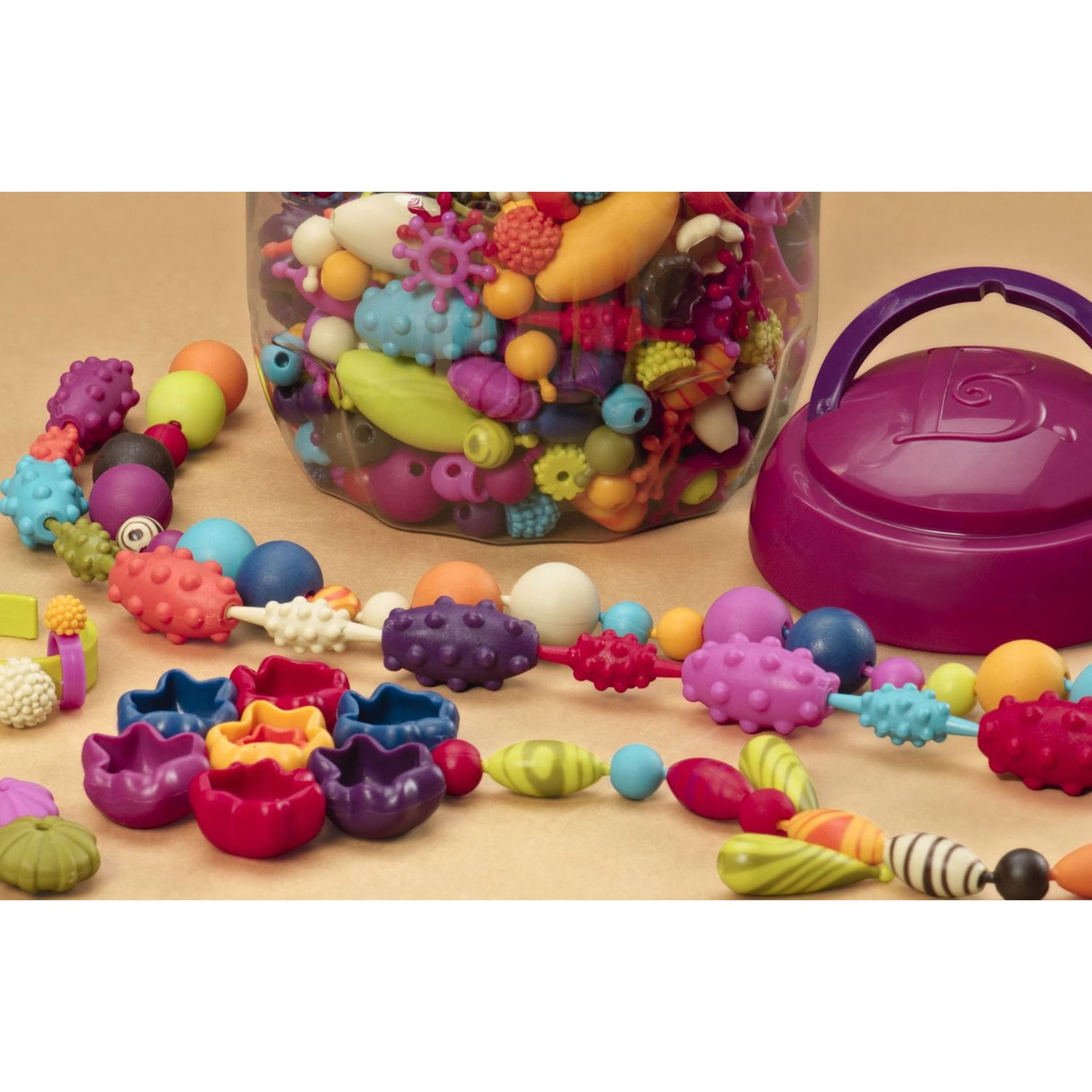 Pop arty cheap beads 300