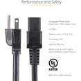 thumbnail image 5 of StarTech 6 ft Heavy Duty 14 AWG Computer Power Cord - NEMA 5-15P to C19, 5 of 5