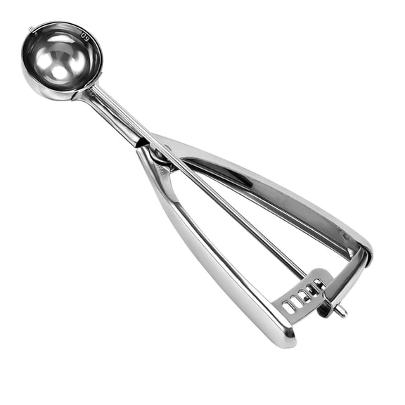 Cookie Scoop 1 Tablespoon,  18/8 Stainless Steel Cookie Dough Scoop for Ice Cream, Melon Baller & Meatball