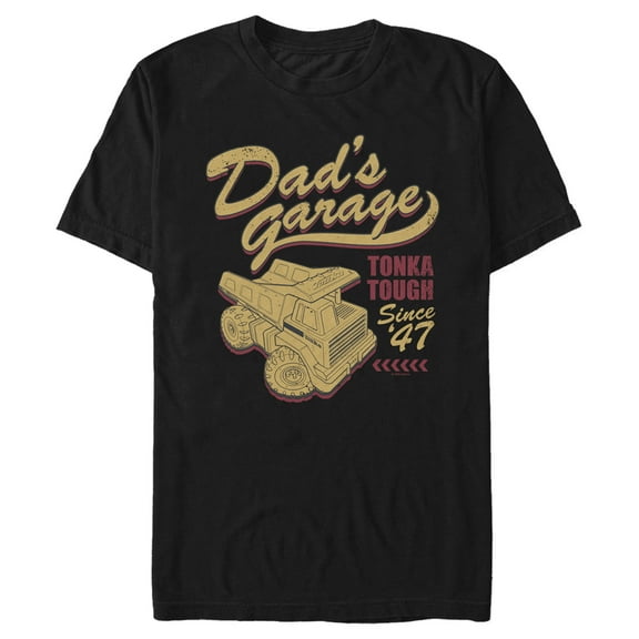 Men's Tonka Dad's Garage Graphic Tee Black Large