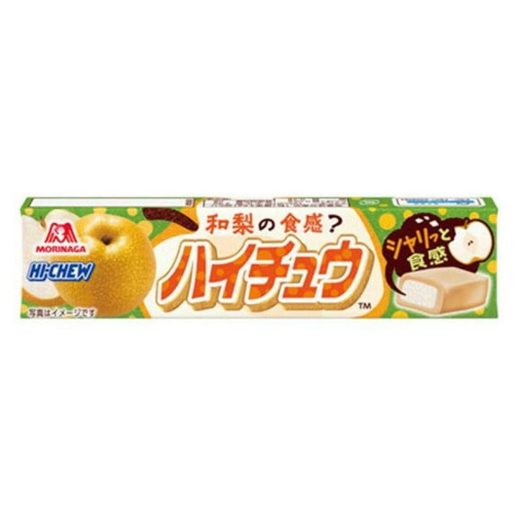 MORINAGA Hi-Chew Pear Flavor Fresh Juicy Candy 12 Pieces - Tokyo Snack Land