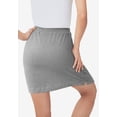 thumbnail image 2 of Woman Within Plus Size Stretch Cotton Skort, 2 of 6