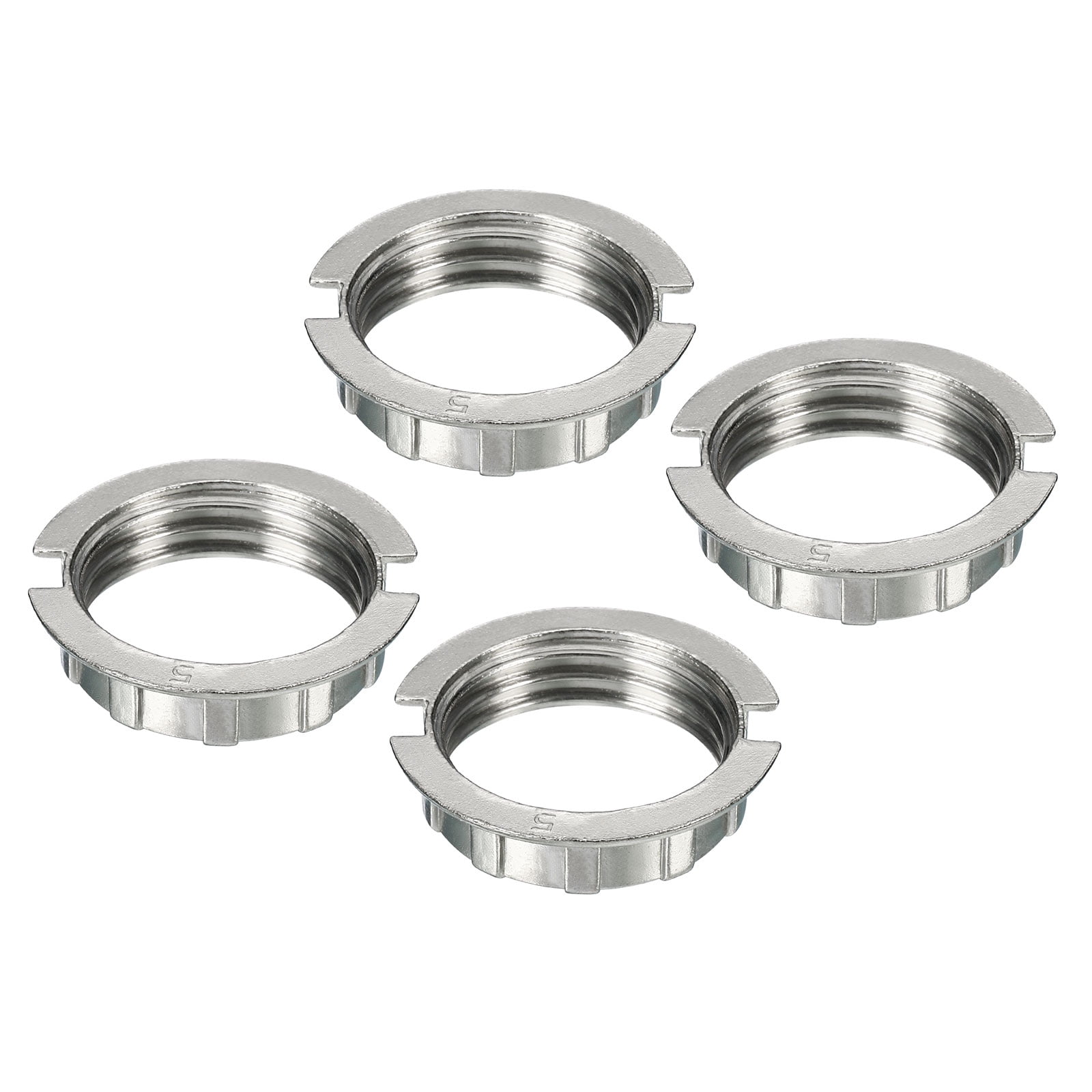 Uxcell G9 Light Socket Rings Lamp M20 Shade Holder Adapter Ring Zinc