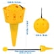 thumbnail image 3 of 3 juegos de pelota para niños, juguete para lanzar y jugar al aire libre (azul + amarillo), 3 of 8