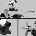 thumbnail image 4 of Car Air Freshener Vent Clip LED Light Fan Car Fragrance Aroma Diffuser Perfume, 4 of 4