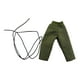 thumbnail image 2 of Pantalones de masculino 1/18, Mini pantalón largo de pierna ancha para figuras de muñecos masculinos de 3,75 pulgadas verde, 2 of 7