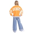 thumbnail image 4 of Care Bears Girls' Front Back Graphic Sweatshirt with Long Sleeves, Sizes 4-16, 4 of 6