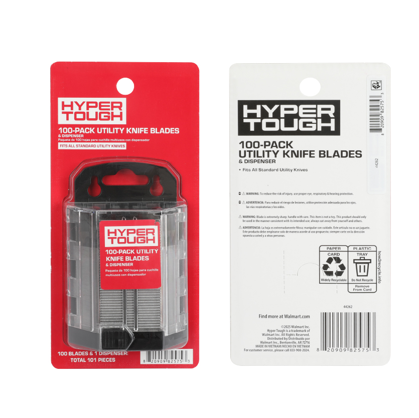 Hyper Tough 100 Cuchillas para Cúter con Dispensador 6