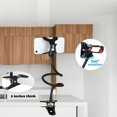 thumbnail image 5 of Selfdee Soporte Para Teléfono Celular Soporte Perezoso Giratorio De 360 ​​Grados Universal Flexible Brazos Largos Montaje Con Clip Soporte Para Teléfonos Con Cuello De Cisne Para Cama Brazo Flexible A, 5 of 5