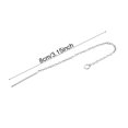 thumbnail image 2 of Threader Earrings, 304 Stainless Steel Long Ear Threads - Dangle Earrings Thread Dangling Threaded Long Chain Earring Nickel Free Hypoallergenic Ear for Women Jewelry Earring Making, 2 of 2