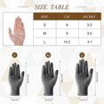 thumbnail image 2 of Gants de Compression pour l'Arthrite à Doigts Complets, Chaleur et Compression, Gants de Compression Gris avec Support pour Poignet et Tunnel Carpien, 2 of 5