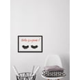 thumbnail image 4 of Marmont Hill Hello Gorgeous! By Alison B Illustration Framed Wall Art, 30" x 1.5", 4 of 6