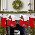 thumbnail image 3 of Medias Navideñas YONGSHENG 4 Mini medias rojas para decoración de árboles de Navidad 6 unidades, 3 of 5