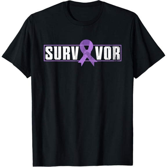 Hodgkins Lymphoma Cancer Survivor Hodgkin Lymphoma Awareness T-ShirtMen's and women's gift, black and white T-shirt, size: Extra large S-4XL