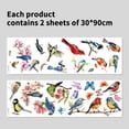 thumbnail image 5 of DKTIE 2 Sheets Hummingbird Anti-Collision Decal,The Brightly Colored Window Stickers with UV Reflection Properties Protect Wild Birds from getting injured due to Collisions with Windows, 5 of 7