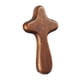 thumbnail image 3 of Cruz de madera para sostener la mano de la mano Cross decorativa Decorativa Tamaño de la palma Cross Cross Holding Cross Small For Table Christmas Marrón profundo, 3 of 8