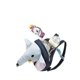 thumbnail image 3 of Mochila antipérdida, mochila con forma de elefante para niños, cuerda de tracción, bolsas para estudiantes, regalos, azul, 3 of 4
