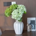 thumbnail image 3 of 4PCS Artificial Flowers Large Hydrangeas Flowers Latex Bouquet for Wedding Bridal Office Home Party Decoration (2Pcs Green+2Pcs Light Green), 3 of 16