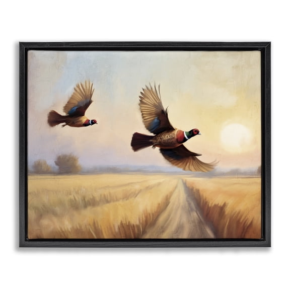 Stupell Industries Traditional Black Floating Frame Canvas Art, 21 x 17, by Kim Allen